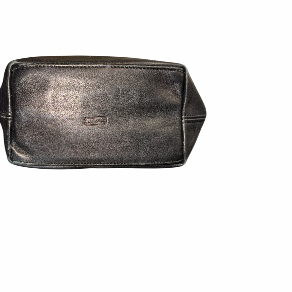 Coach Vintage Black Leather Bag | Classic Mini Hobo | USA Made - Picture 4 of 13